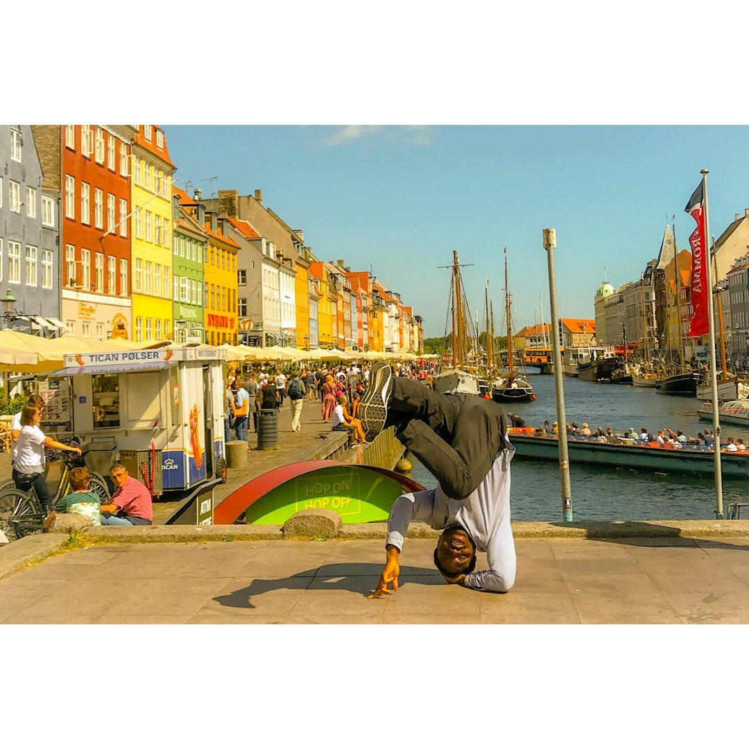 Portrait of a senior Danish female editor and photographer