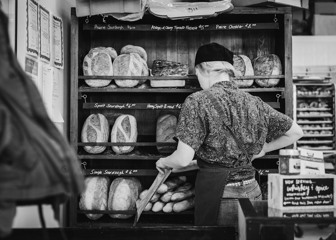 Danish baker family working in a small town bakery